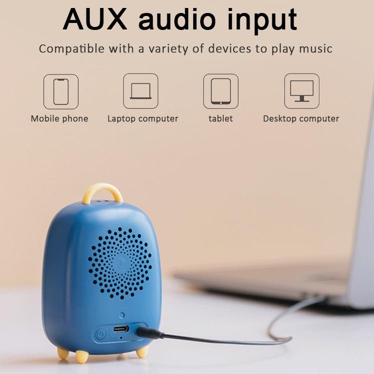 Murah Banget ✅COD CORN 5W Cute Wireless Speaker Bluetooth Portable Mini AUX Stereo Bass Speakers Luc