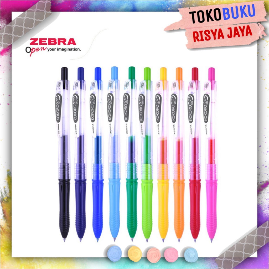 

Bolpoin Gel Zebra Kokoro