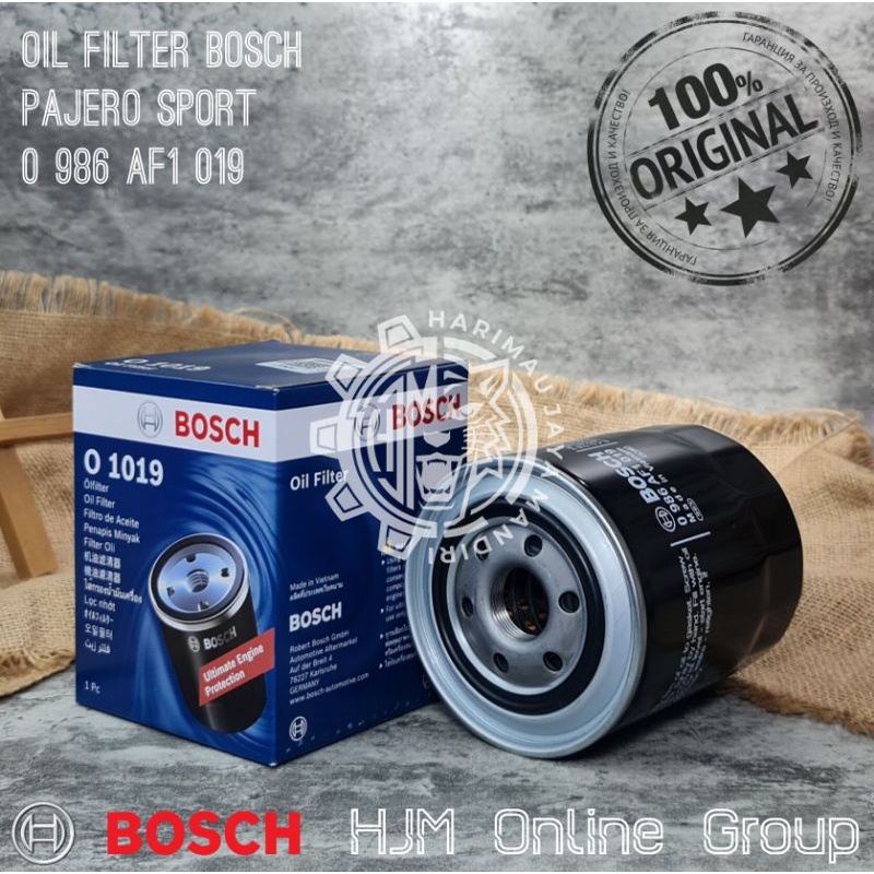 OIL FILTER - SARINGAN OLI PAJERO SPORT / TRITON BOSCH ORIGINAL