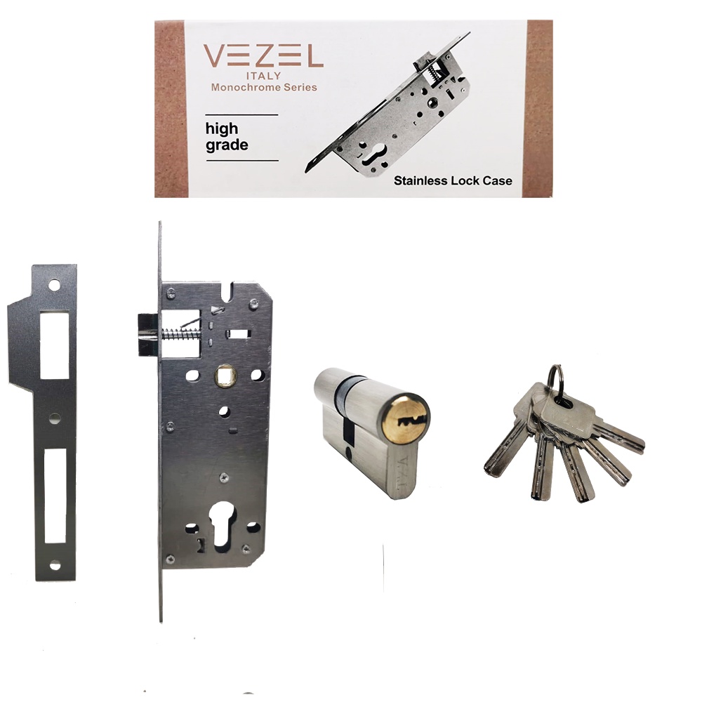 Body Kunci Pintu Lidah Vezel Stainless Steel SUS 304 Vezel