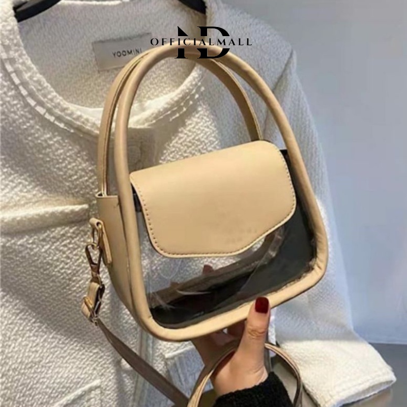 TAS SELEMPANG WANITA ROSY MIKA SLING BAG TRANSPARAN NEW 2022