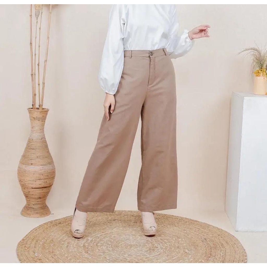 Alberta pants kulot linen (KIM)