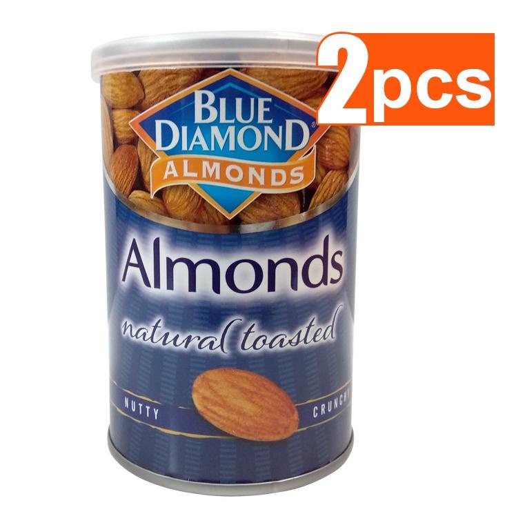 

✨ Blue Diamond Unsalted Roasted Kacang Almond 130 gr (2 Pcs) 