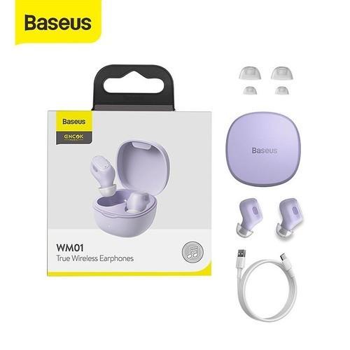 BASEUS Encok True Wireless Earphones WM01 - NGWM01 - Ungu