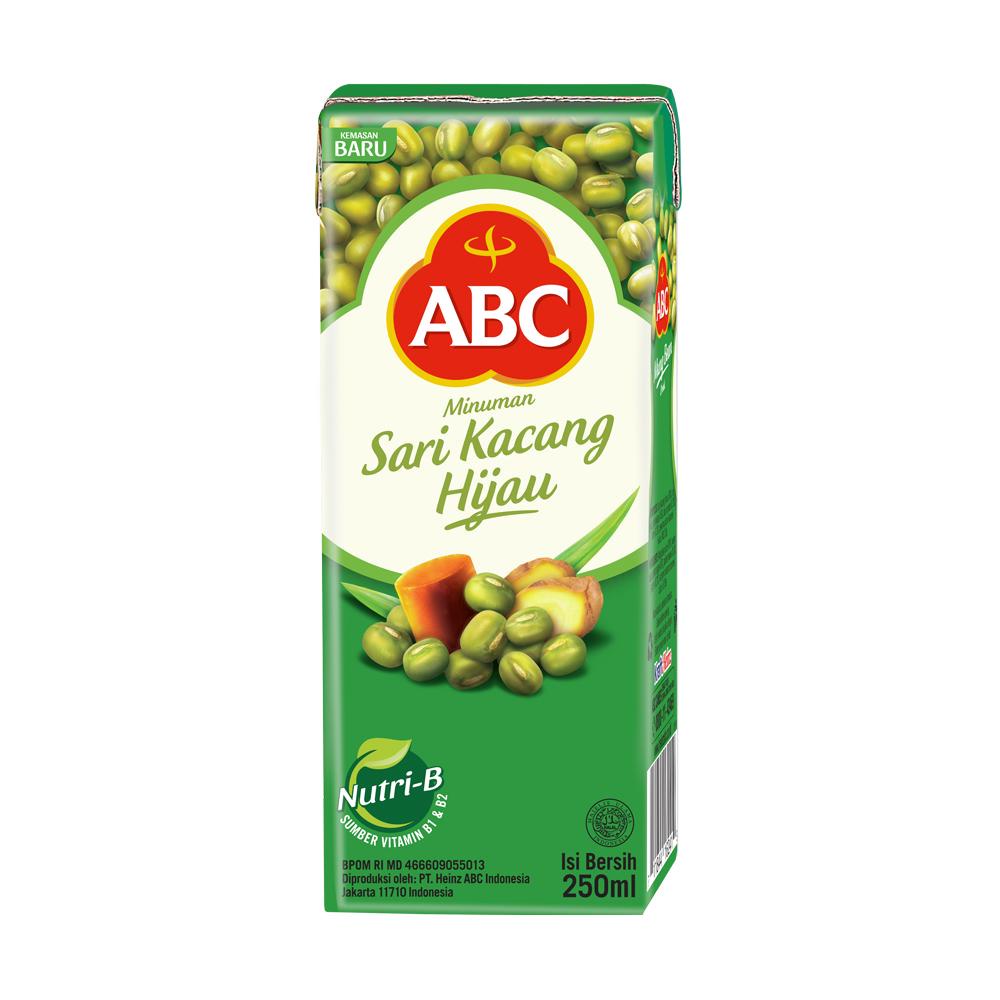 

ABC Minuman Sari Kacang Hijau 4 x 250 ml