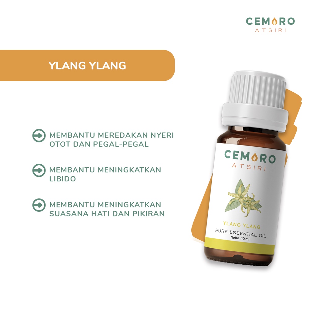 Ylang-Ylang 15 ML by CEMORO ATSIRI