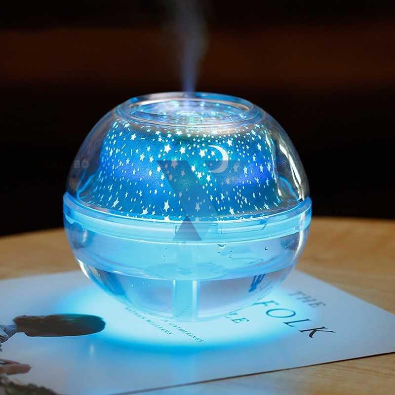 Taffware HUMI Humidifier LED Night Projection Lamp 500ml - HUMI H99 ( Al-Yusi )