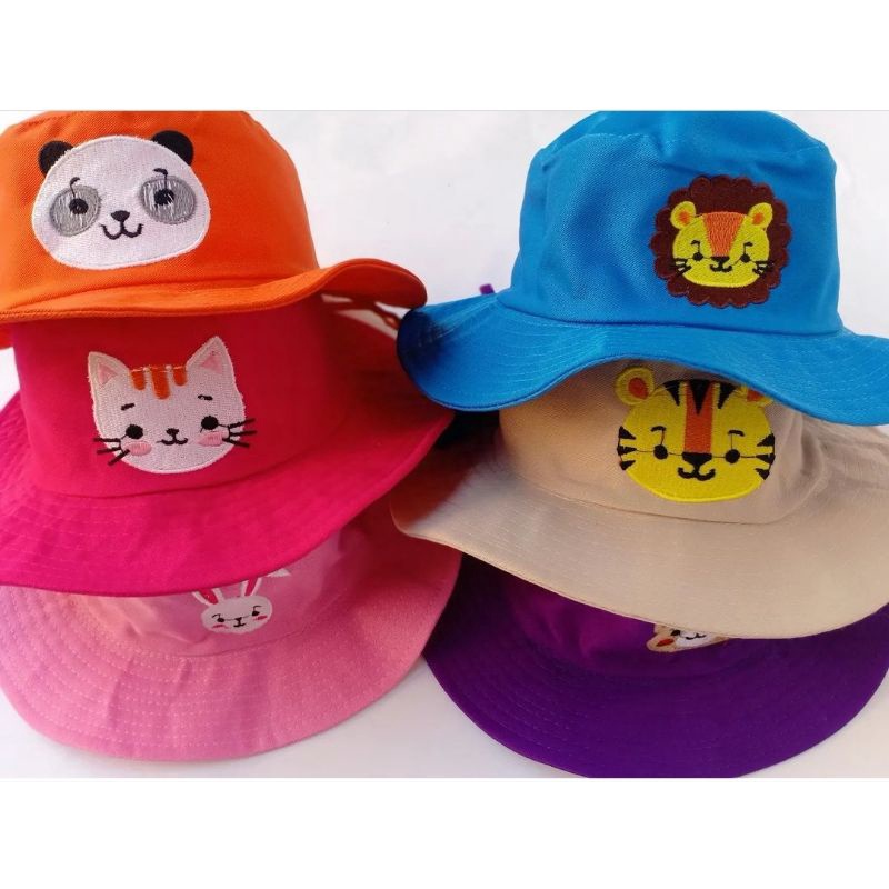 KSHFASHION I Bucket Hat Anak I Topi Safari Anak Laki dan perempuan 2-8 Tahun Babysapce
