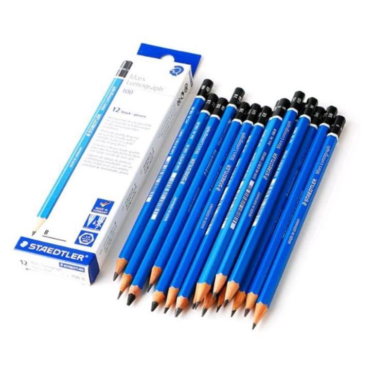 

_ FZW pensil original murah merk staedler 1box isi 12pcs Super Promo_