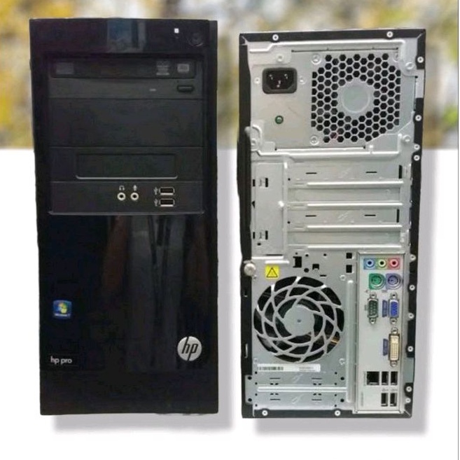 PAKET PC HP PRO 3330MT CORE I5 2400 RAM 4GB DDR3 HDD 500GB SATA DVD  HARGA MURAH BANGET