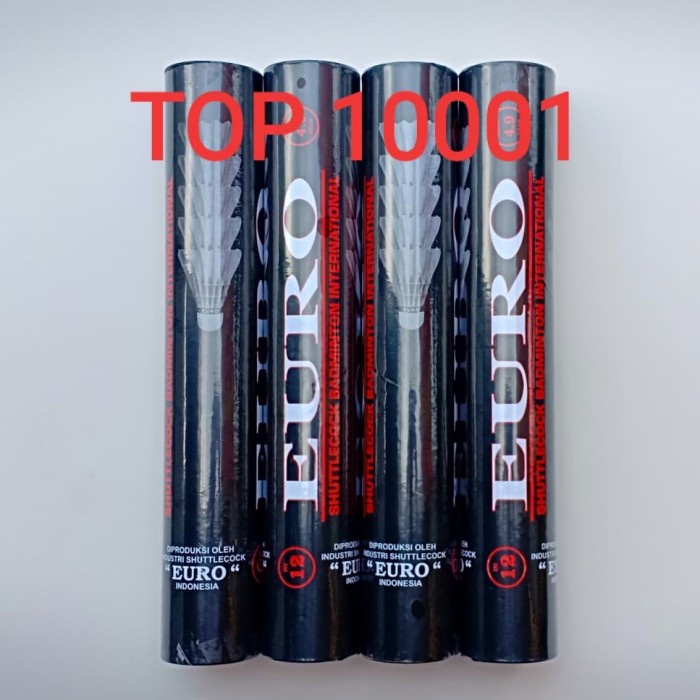 Shuttlecock Euro Hitam