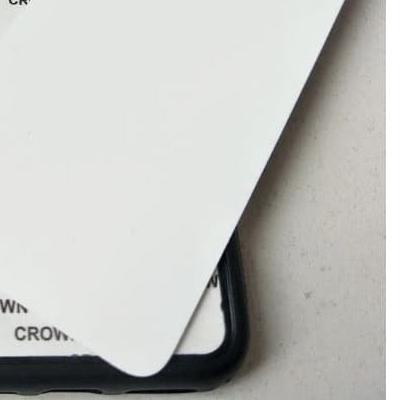 case 2d rubber karet tpu blank polos sublimation softcase