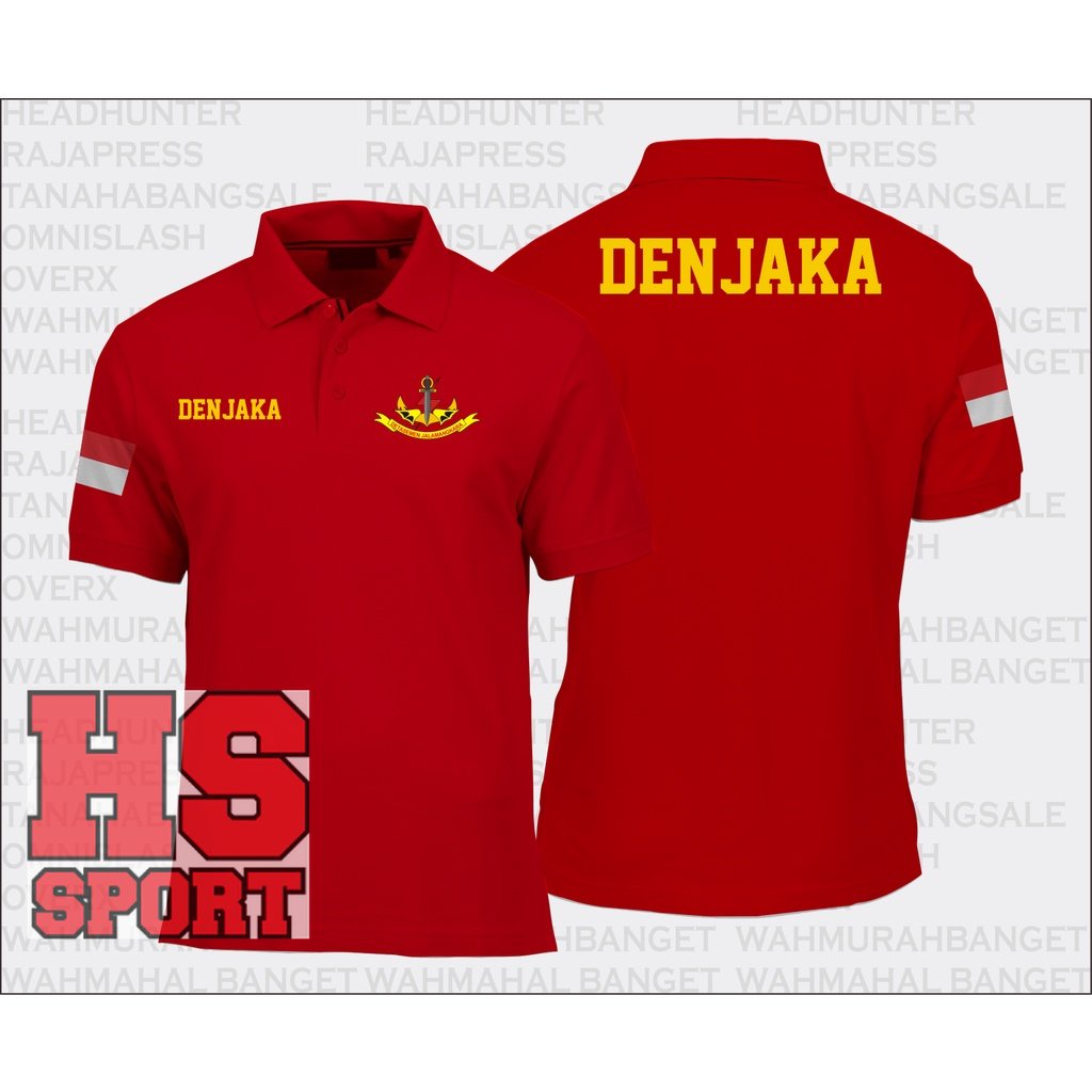 POLO DENJAKA PASUKAN KHUSUS DETASEMEN JALAMANGKARA-  BAJU KERAH DENJAKA