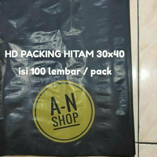 

Plastik Hd.Packing Hitam UK.30×45/Plastik olshop