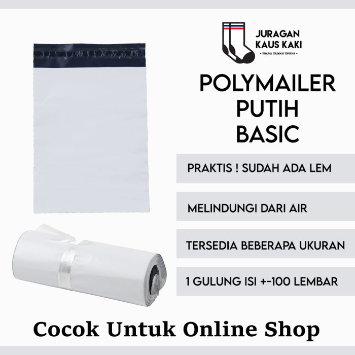 

Segera Miliki Packaging Plastik Polymailer 25X35 Amplop Kantong Kemasan Isi 100 Pcs Berkualitas