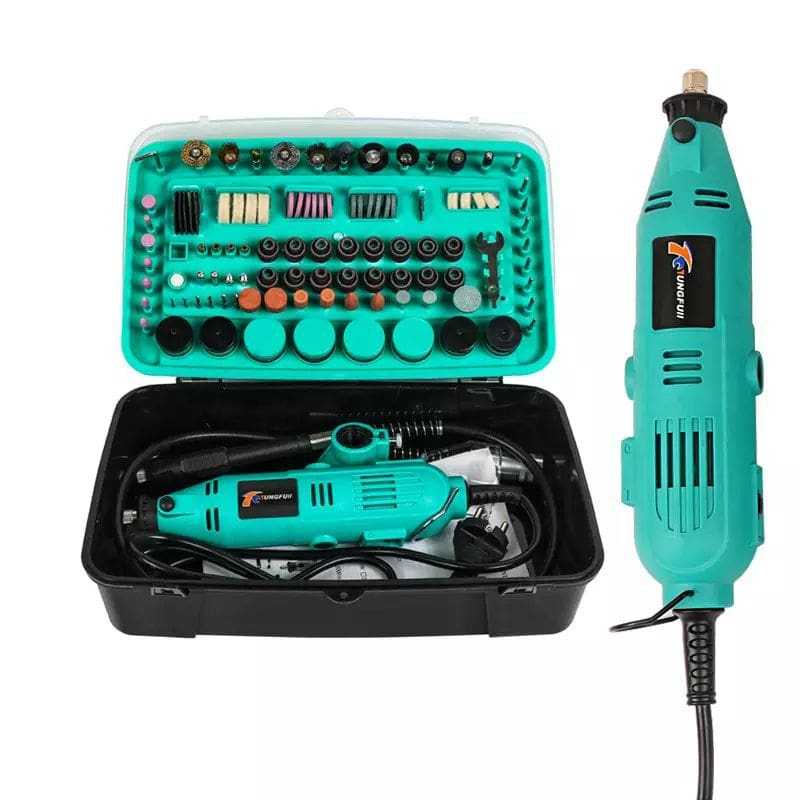 Set Kumplit 280pcs Mesin Bor Mini Grinder &amp; Polisher Cutting Drill - TU280