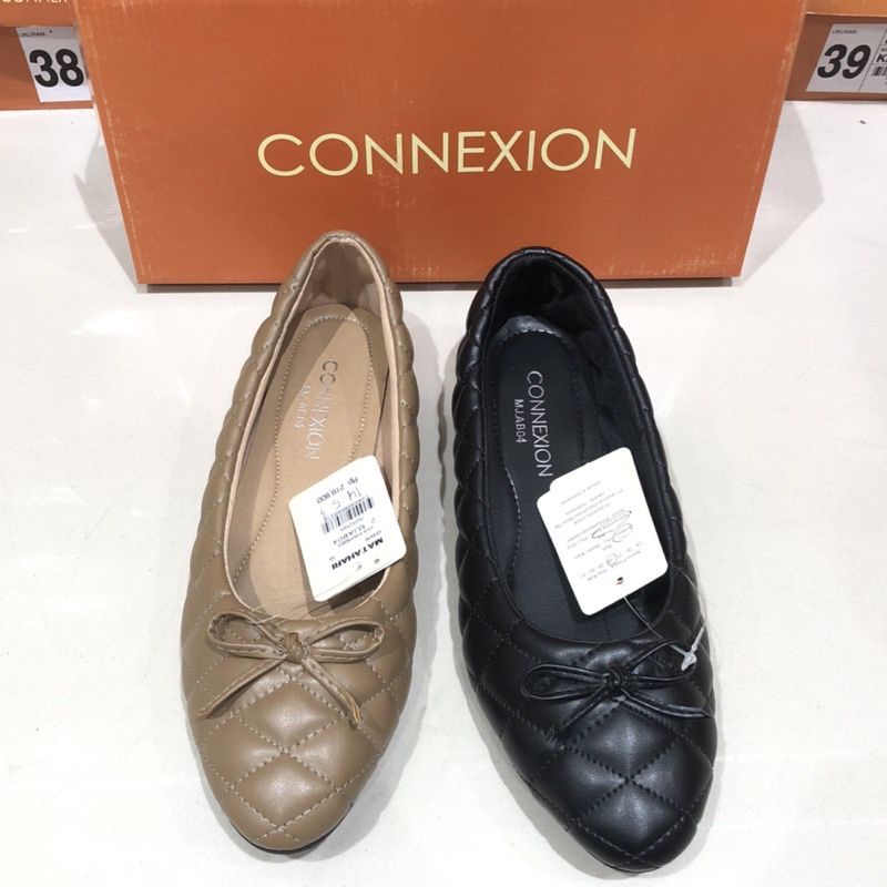 Connexion sepatu flat wanita branded Matahari