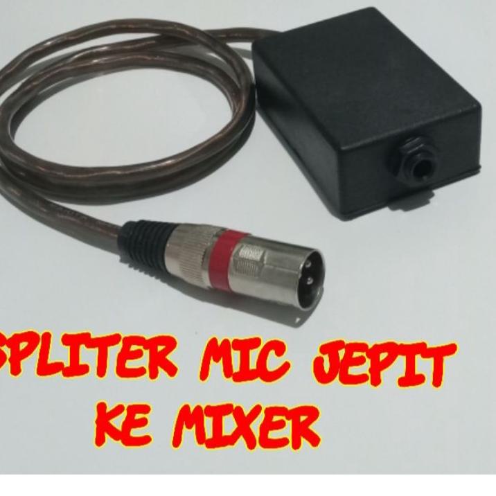 CODEHh6H1--SPLITER MIC JEPIT IMAM MASJID KE MIXER