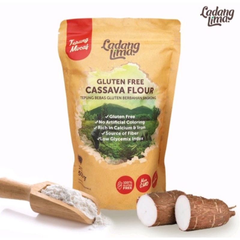 

Tepung Serbaguna 500g Mocaf / Cassava / Singkong Ladang Lima