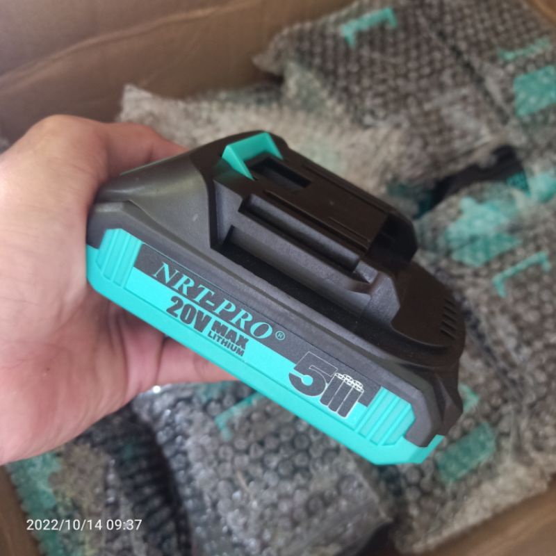 Baterai Nrt Pro 20v 5cell original - Nrt Pro batrai socket XLT Banjarmasin