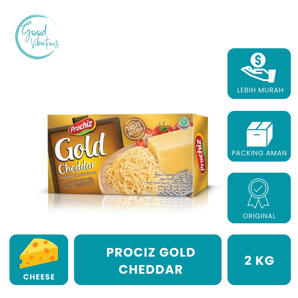 Jual Keju Prociz Gold 2 Kg | Shopee Indonesia