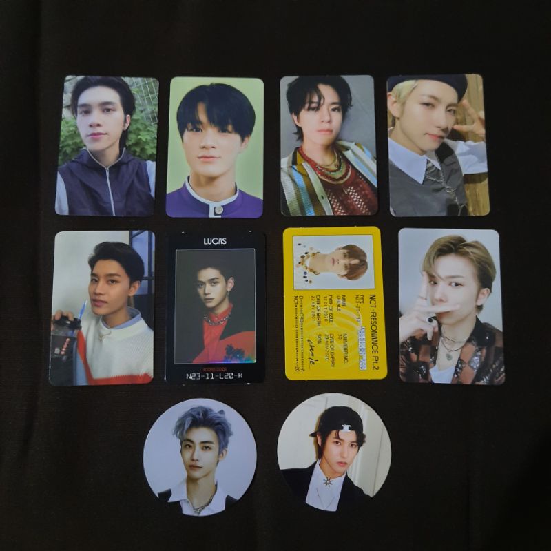 JENO HENDERY RENJUN CC JISUNG LUCAS JAEMIN CC CHENLE TAEIL PC