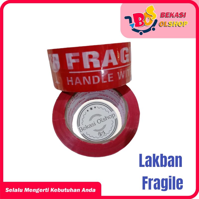 LAKBAN FRAGILE MERAH JANGAN DIBANTING