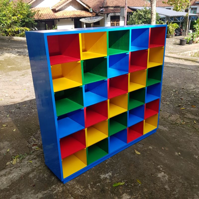 Loker TK isi 30 kotak cocok untuk rak sepatu