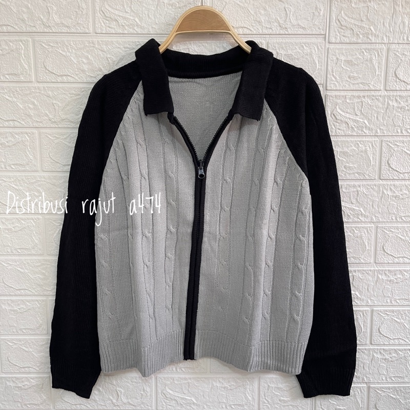 KENZY SWEATER RAJUT WANGKY CABLE WANITA