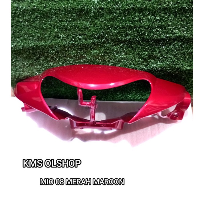 Batok Depan Mio 08 New Maroon Merek Win Front handle Cover