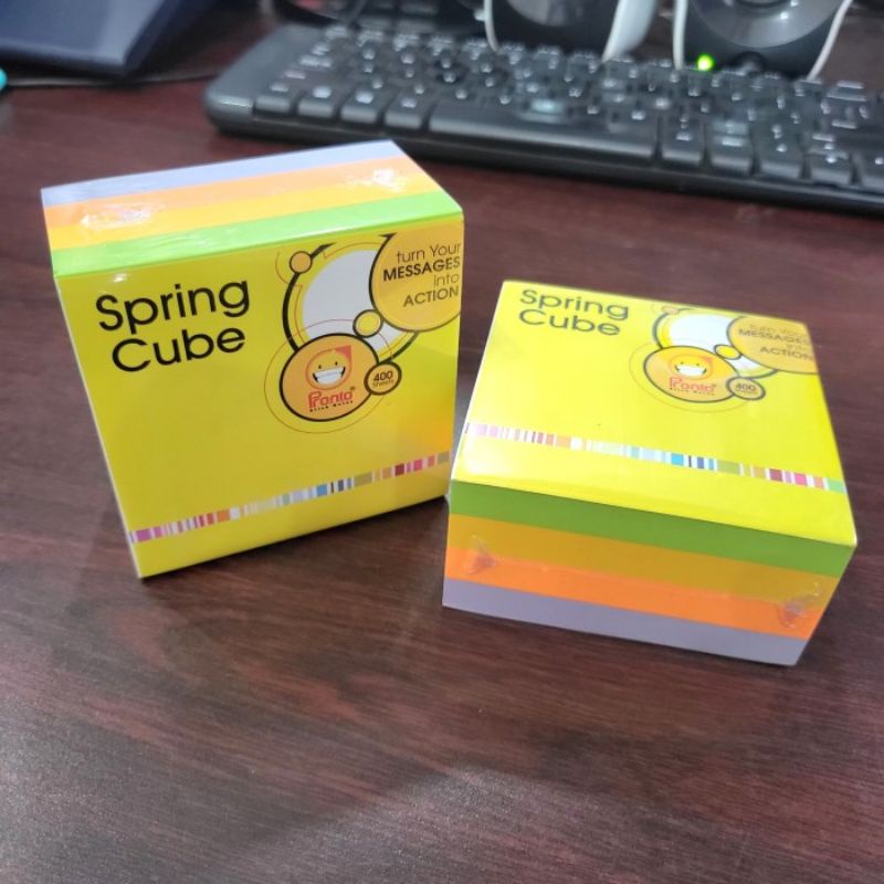 

Pronto Sticknotes / Notes Tempel Post it Spring Cube (75 x 75 mm)