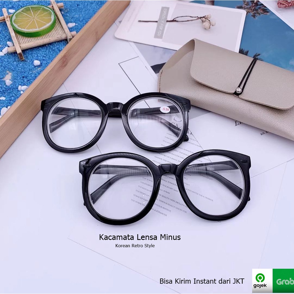 Kacamata Lensa Minus Anti Radiasi Anti Blue Light High Quality Material Indoberkah88 Myopia Lens