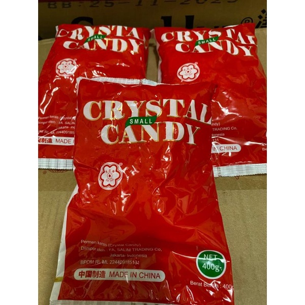 

Crystal Candy Small Gula Batu Kristal Sugar Lump 400gr