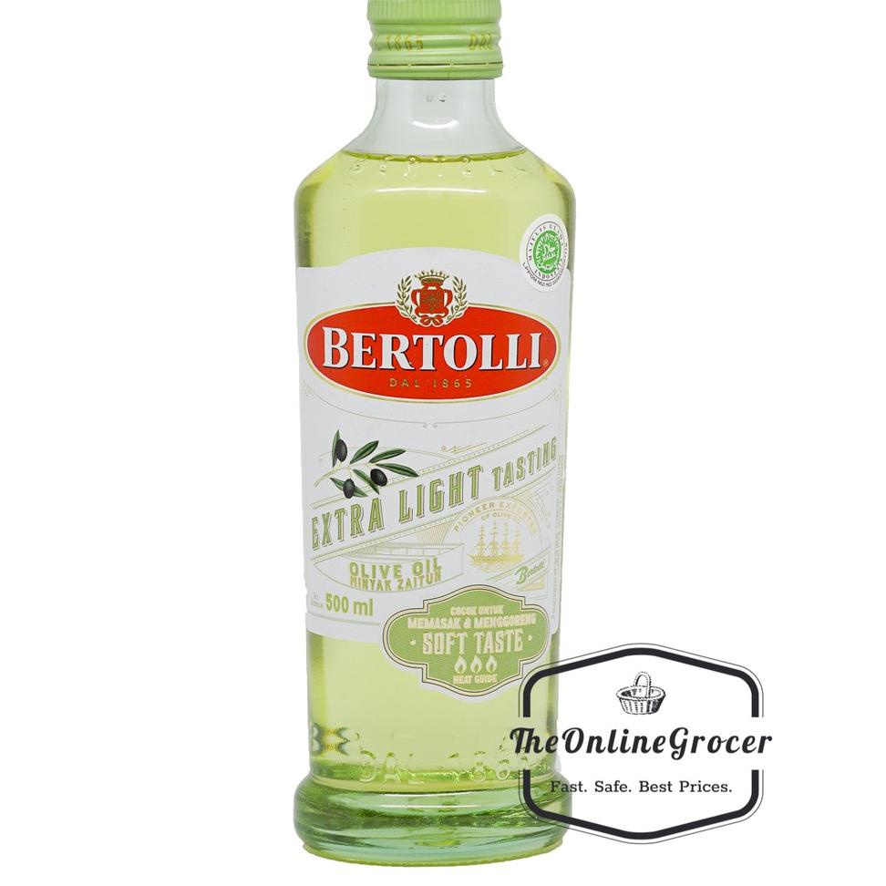 

✨ Bertolli Extra Light Olive Oil 500ml - Minyak Zaitun !