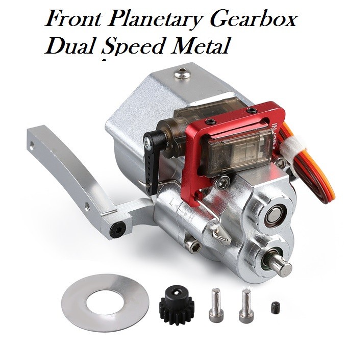 Front Planetary Gearbox Dual Speed Metal For Injora Frame Kit 313mm