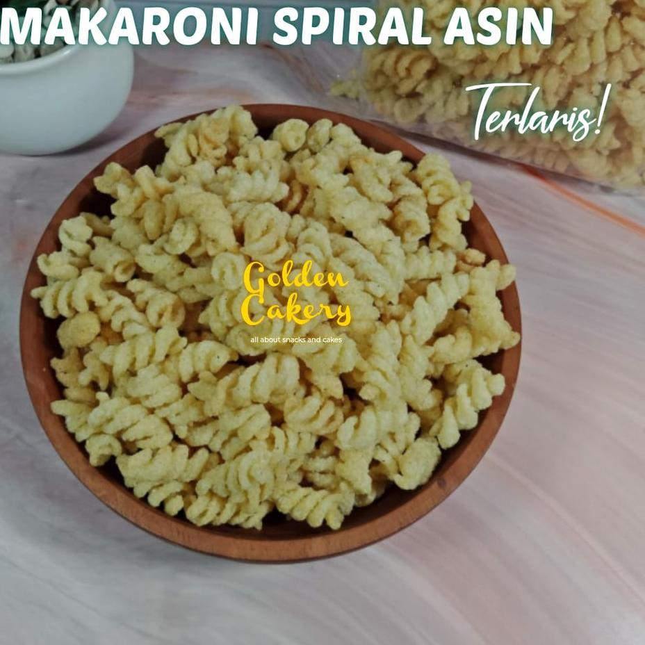 

Restock--Pasta Makaroni Spiral Viral Gurih Renyah - 500 GRAM