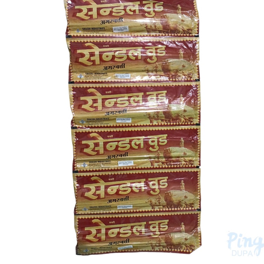 Per Renteng Dupa Hio Cendana Sandalwood by Sashi India Isi 35 Batang