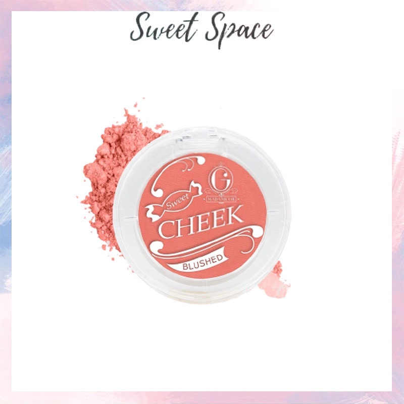 MADAME GIE MAKEUP BLUSH ON POWDER SWEET CHEEK BLUSHED [SWEETSPACE]