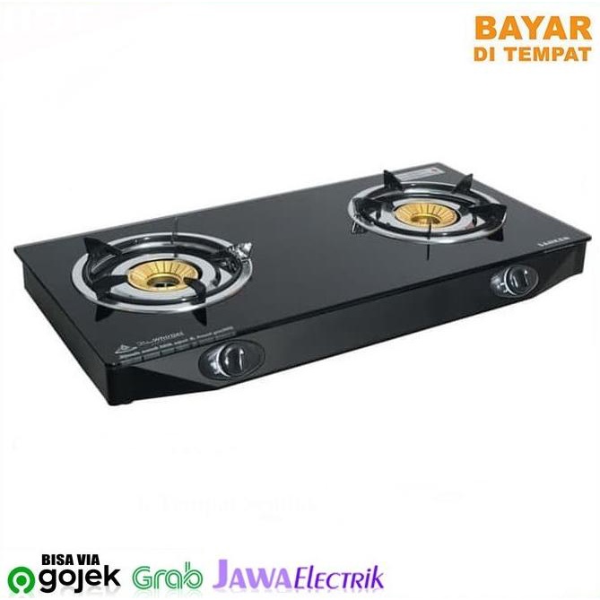 BISA COD SANKEN Kompor Gas 2 Tungku SG-369 DX2-Tempered Glass/Kaca /PERALATAN MASAK SET/PANCI PRESTO