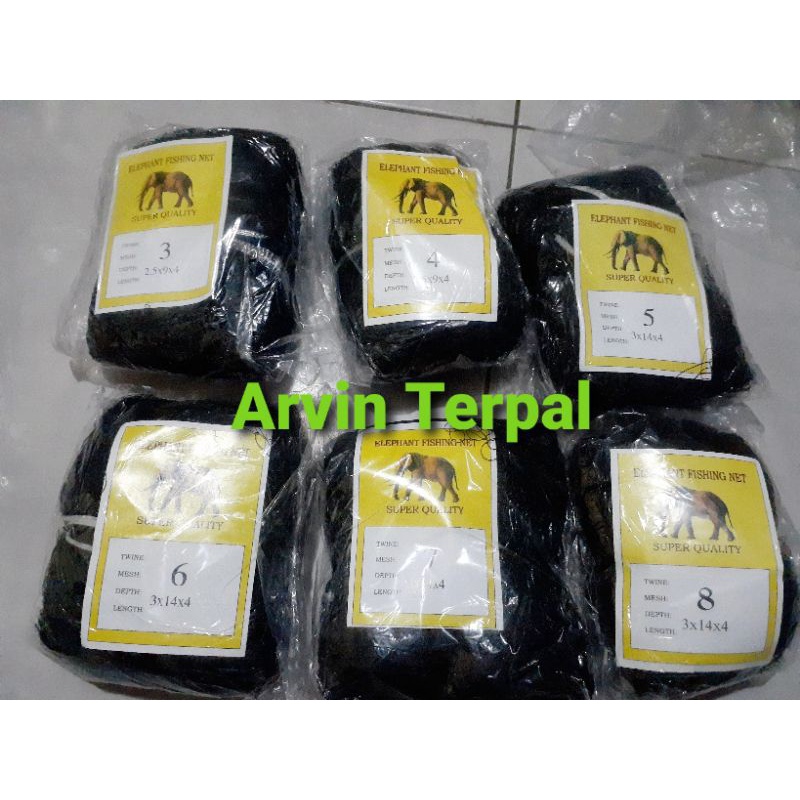 Jaring burung hitam nilon Berkualitas / jaring pukat / jaring emprit