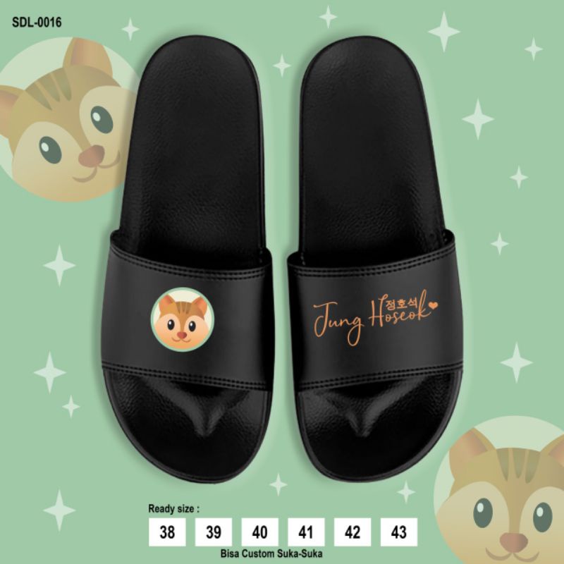 SENDAL BTS EMO ANIMAL/SANDAL SANTAI BTS EMOT 37-43