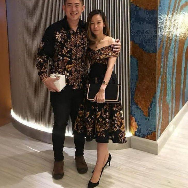 Rekomendasi gaun pesta couple -dress batik premium - couple batik terbaru - dress pesta mewah - dres