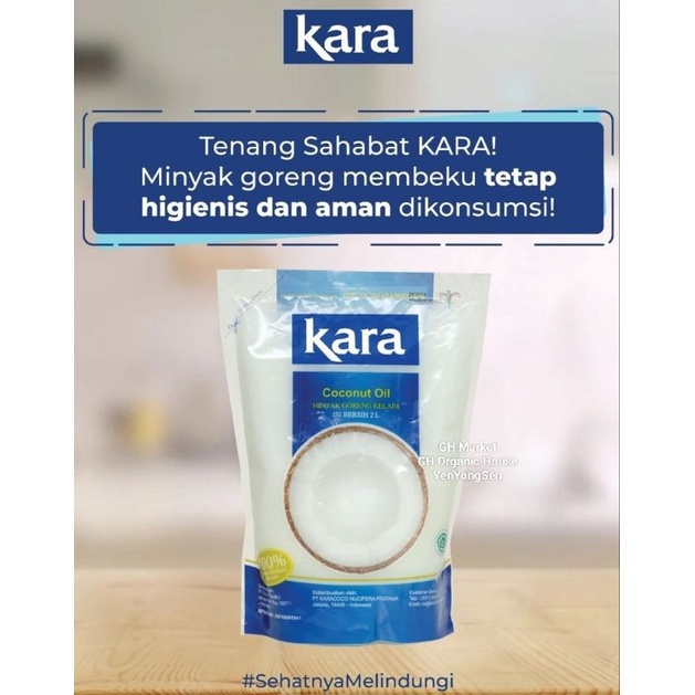 

Minyak Goreng Kelapa KARA 2 L Pouch Refill/ Migor Kara 2Liter Terlaris