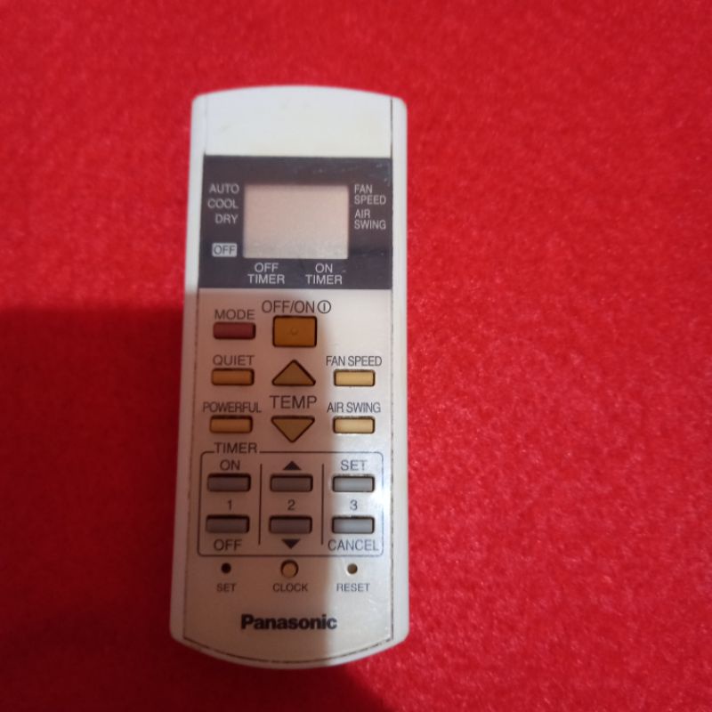 Remote AC PANASONIC Original Asli . A75C2815 .