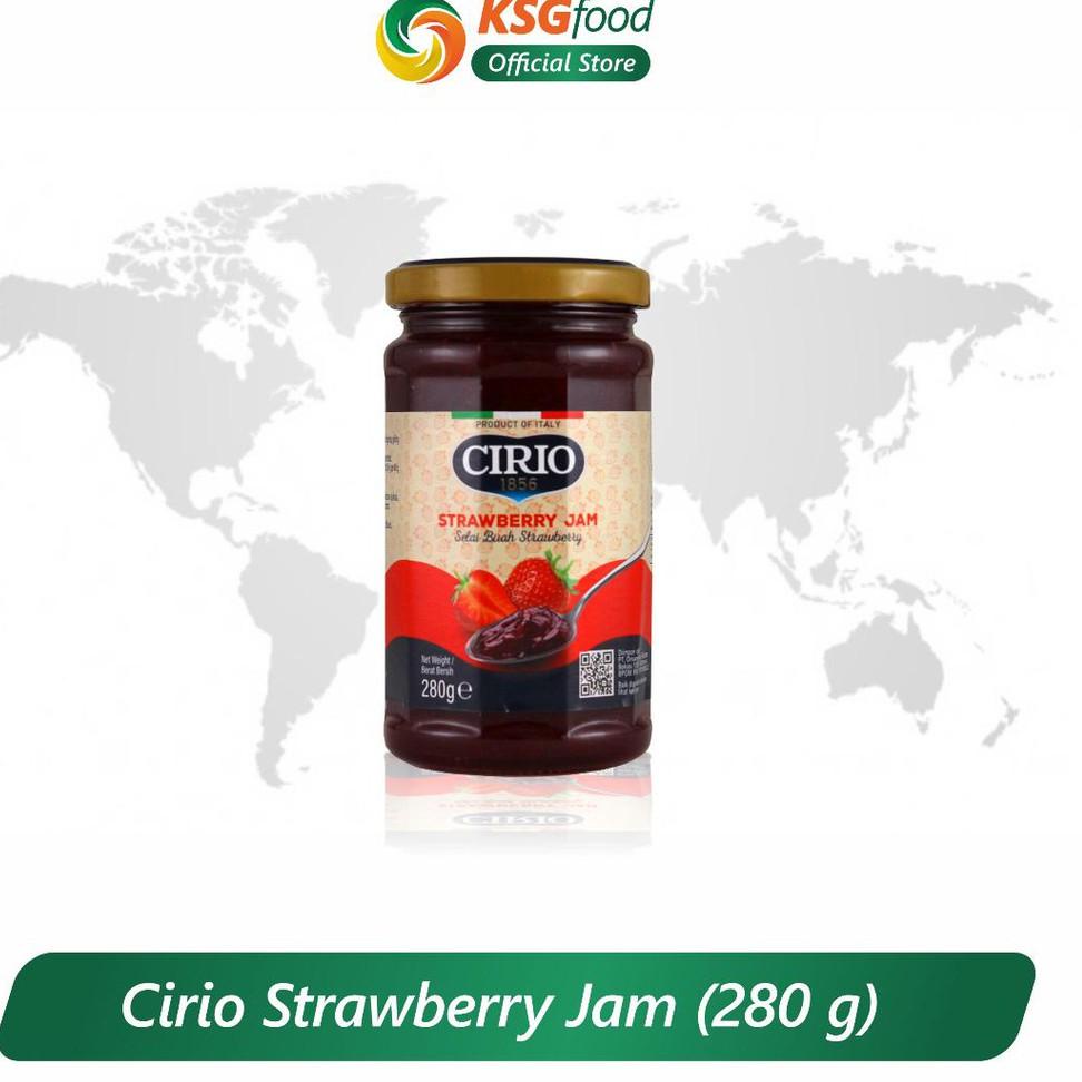 

Sangat Nyaman CIRIO STRAWBERRY JAM 280GR 0