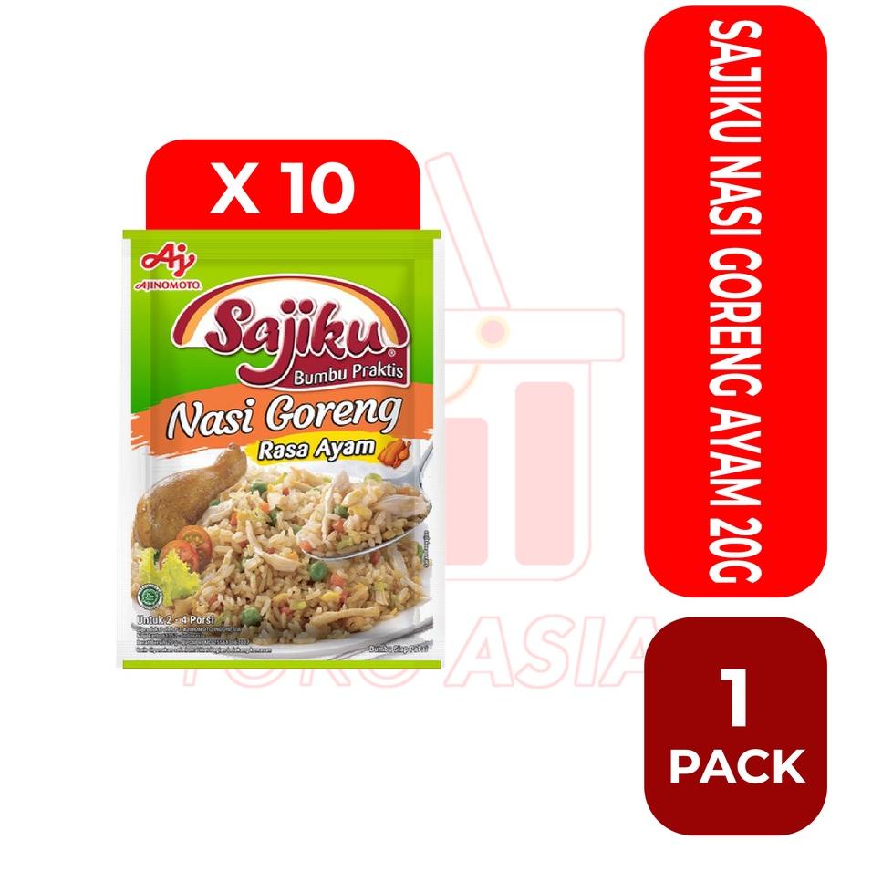 

Star 10.10 SAJIKU NASI GORENG AYAM 1 PACK (10X20G) grosir