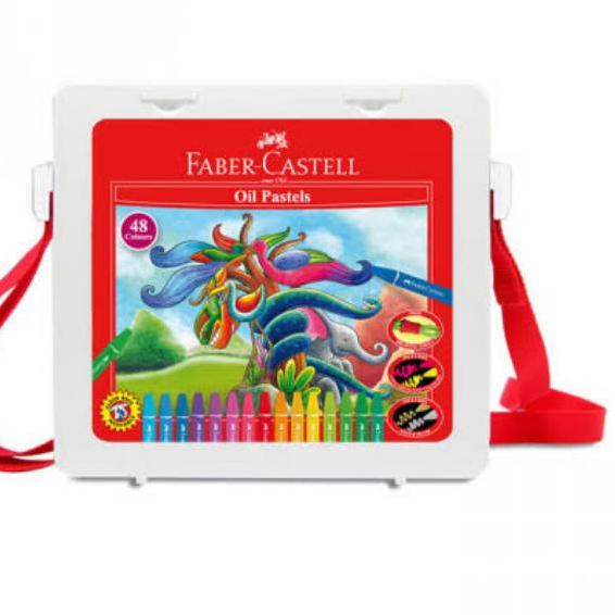 

マ Hexagonal Oil Pastel 48 Faber Castell / crayon faber castell 48 warna Baru