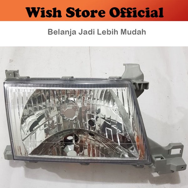 [PCS] HEADLAMP LAMPU BESAR DEPAN UTAMA HEAD LAMP Toyota Kijang Kapsul EFI LGX 7K 2000 2001 2002 TYC 