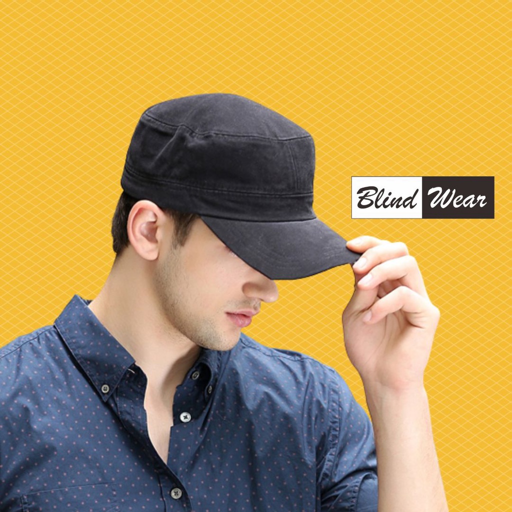 Topi Komando Pria Wanita Laki Perempuan Polos Premium Unisex