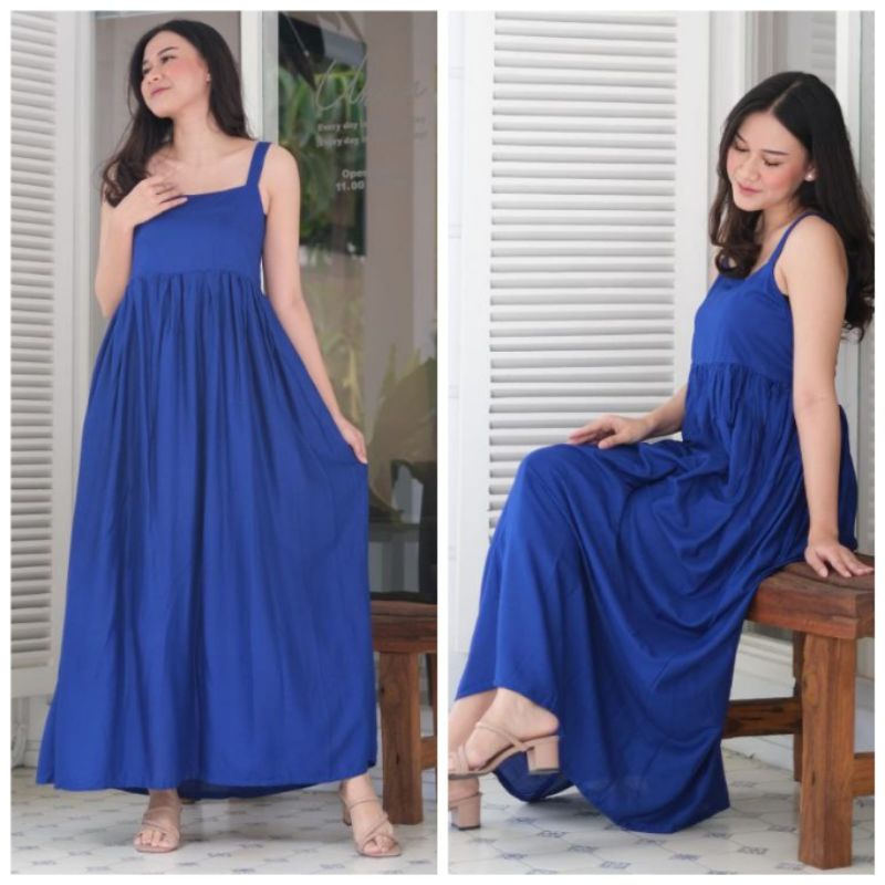 Dress Bali Panjang Polos Melia